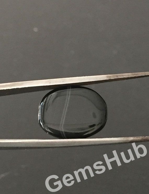 Natural Certified Sulemani Black Hakik Stone, 11.7